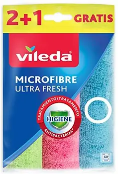 

Vileda Microfibre Ultrafresh Cloth, Multicolour