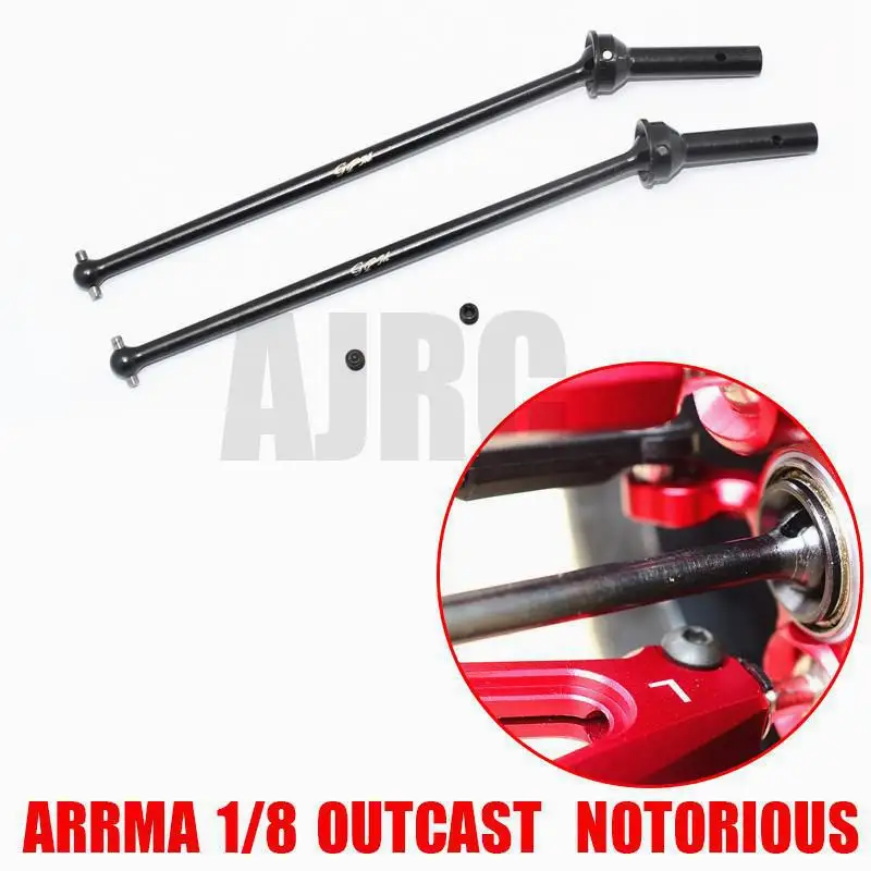 ARRMA 1/8 KRATON OUTCAST/общепризнанный 45 # Передняя CVD универсальная шарнирная кость для