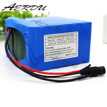 

AERDU 6S6P 24V 15Ah 25.2V lithium battery pack batteries for electric motor bicycle ebike scooter wheelchair cropper with BMS