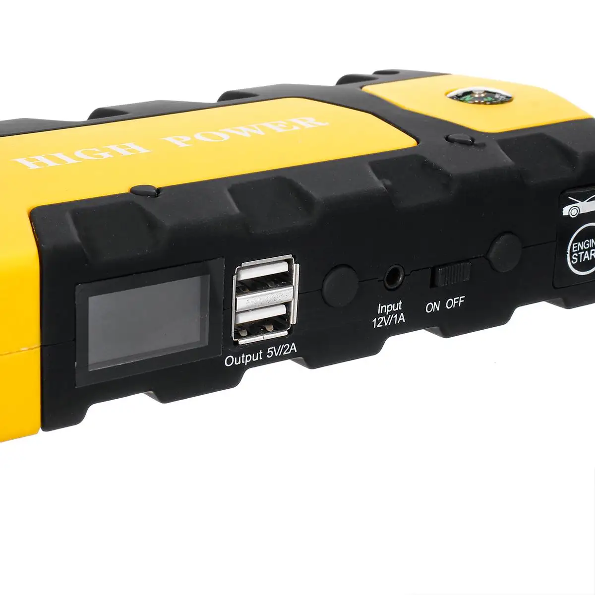 Многофункциональный блок питания 12 В автомобильный пусковой стартер power Bank Автомобильный Аккумулятор Booster пусковое устройство 800A портативное зарядное устройство