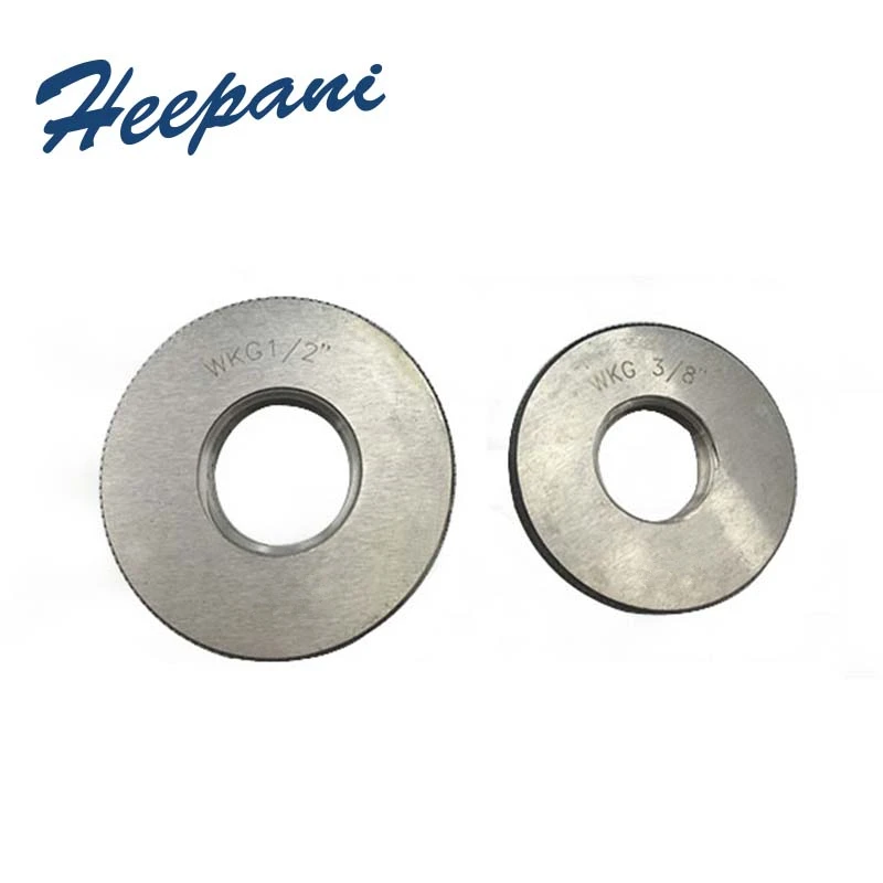 

(WKG = RC / R / ZG ) WKG1/8, 3/8, 3/4, 1/2, 2 дюйма, 3 1/2 кольцевой калибр Резьбовое кольцо трубы 0 Калибр