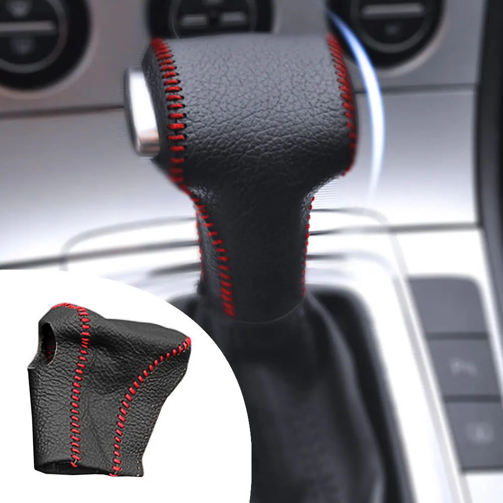 

Gear Shift Knob Cover For Volkswagen LAVIDA 08-11 GOLF 08-11 T0URAN 08-10 Sagitar 08-11 Tiguan 08-10