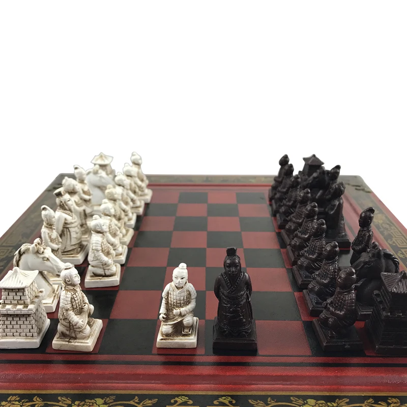 Vintage Collection Chess 26*26cm(10.24inch) Terracotta