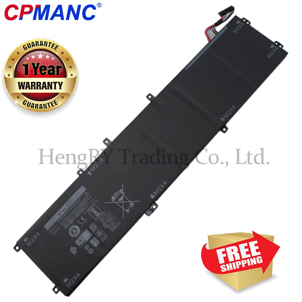 Аккумулятор CPMANC 11 4 в 97 Вт/ч 6GTPY 05041C для ноутбука Dell Precision M5520 M5530 XPS 15 9560 9570 5XJ28 5D91C P56F