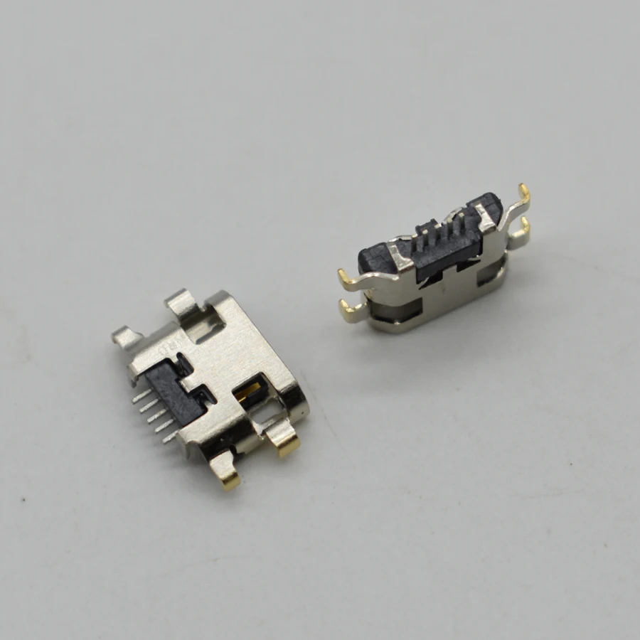 100 шт. Micro USB зарядка док-порт Разъем для lenovo Vibe A7020 K5 Note для Meizu M6 meilan 6 для Redmi 5 Plus 5pin разъем