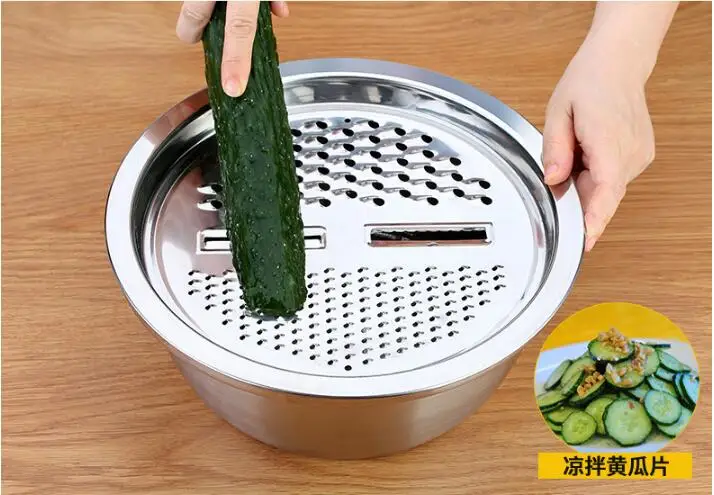 Stainless Steel Manual Vegetable Spiral Slicer Chopper Slicer Cheese Grater Clever Vegetable Cutter Kitchen Tools pf100903