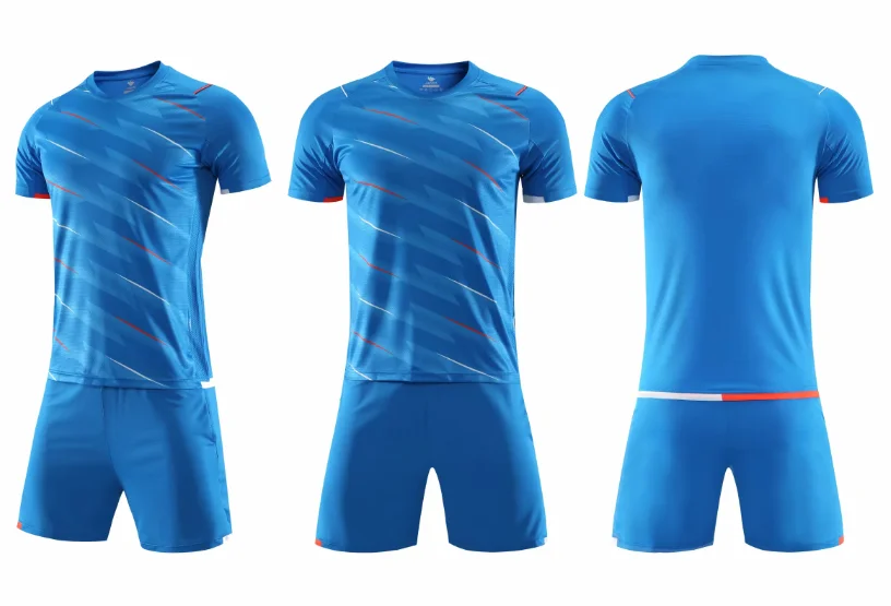 Football Shirt Kids Men's Soccer Jersey Sets Boys Tennis Team Sports Training Suits Adult Running Uniforms Sportswear Print