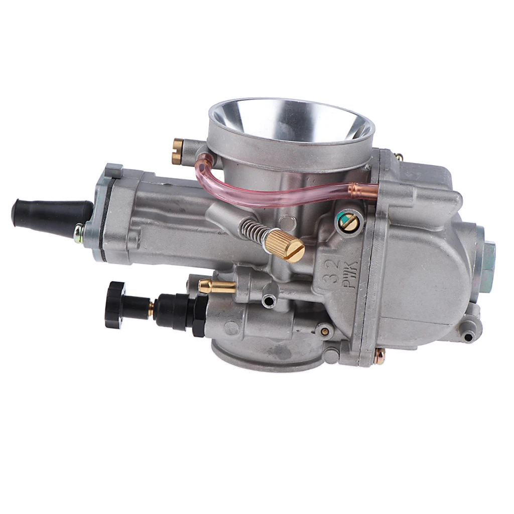 32mm Power Jet Carburetor Carb for GY6 OKO PWK 32 - Fits 2 Stroke 4 Stroke Engine Dirt Bike Racing ATV Scooter