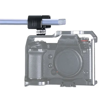 

For DSLR Camera Adjustable Power Bank Camera Clamp Holder Extendable 1/4 Screw Phone Clip Bracket