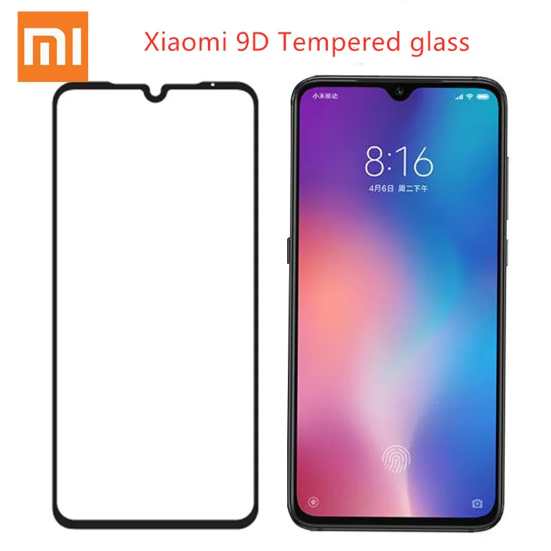 

9D Tempered Glass For Xiaomi mi 8 lite A2 A1 Redmi Note 7 5 6 Pro Note 4X Screen Protector For Redmi 4X 6A 5A 6X Full Cover film