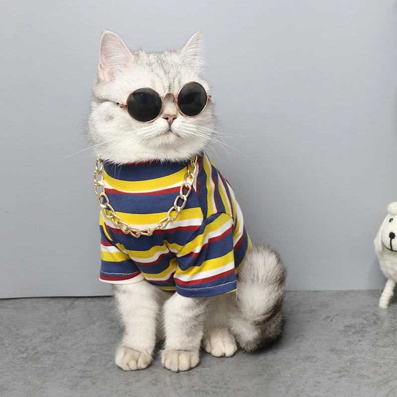 Кота одежда костюм для мелких животных кошка жилет Щенок Одежда, товары для домашних животных autumer весенние свитеры для домашних животных