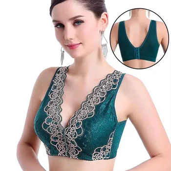 

Push Up Bras Without Steel Ring Underwear Women Beautiful Back Comfortable Breathable Lingerie Feminine Embroidery Bra