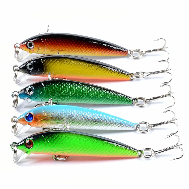 BATTLEBASS 5 см/3 6 г 1 шт. Рыболовная Приманка Minnow Crankbait жесткая приманка плотная