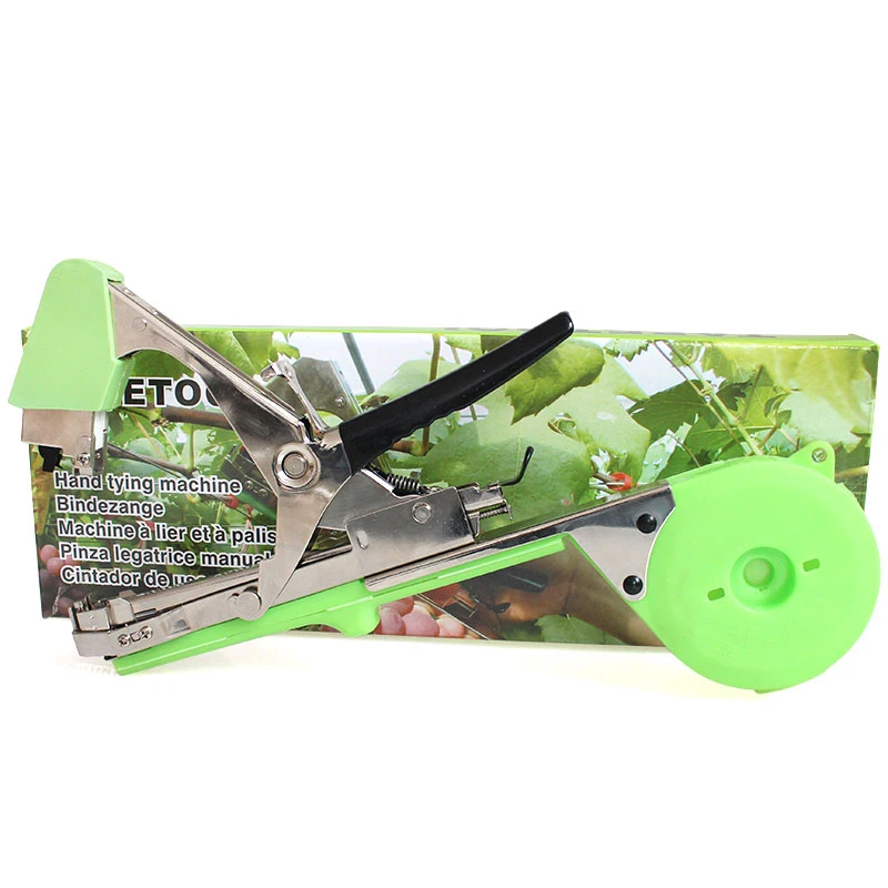 

1PC Portable Grape Twigs Bundling Machine Tomato Vine Bundling Nail Tape Bind Machine Multifunctional Rattan Twig Binding Tools