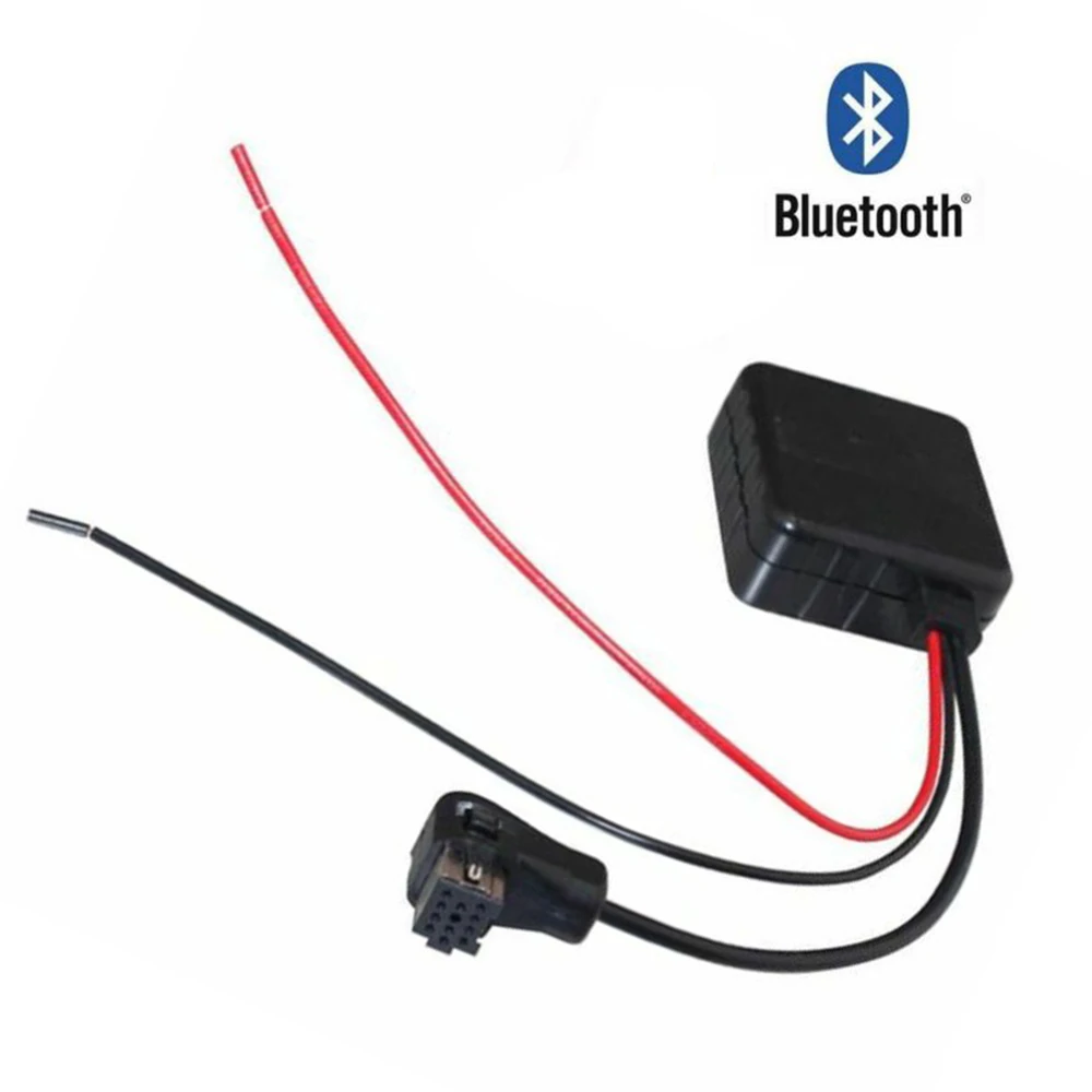 1* Авто Bluetooth Черный Модуль Aux кабели адаптер ключ аудио стерео розетки