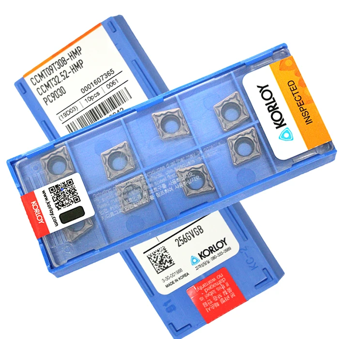 Оригинальные Корея KORLOY CCMT09T302-HMP PC9030 CCMT09T304-C25 NC6210(10 шт./лот) Высокое качество расточка вставка инструмента
