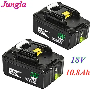 

2pcs Original For Makita 18V 10800mAh Rechargeable Power Tools Battery with LED Li-ion Replacement LXT BL1860B BL1860 BL1850