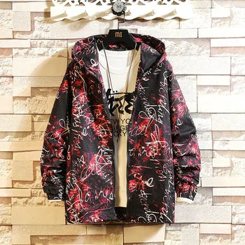 

2019 New Spring Autumn Men's Camouflage Jackets Casual Hooded Slim Coat Fashion Male Camo Outerwear Brand Clothing