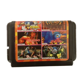 

Sega cartridges genesis MD 16 bit game card multi game card----TH009