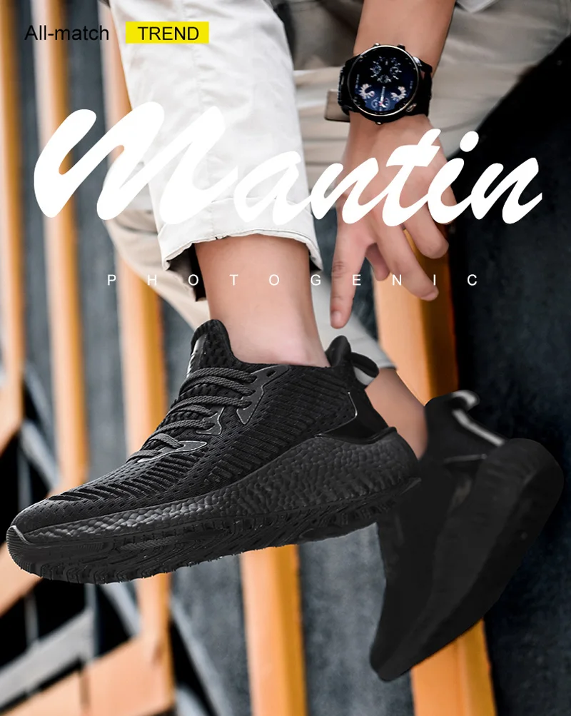 2019 мужские большие размеры Спортивные кроссовки Flyknit дышащие сетчатые мягкие мужские кроссовки прочные противоскользящие уличные