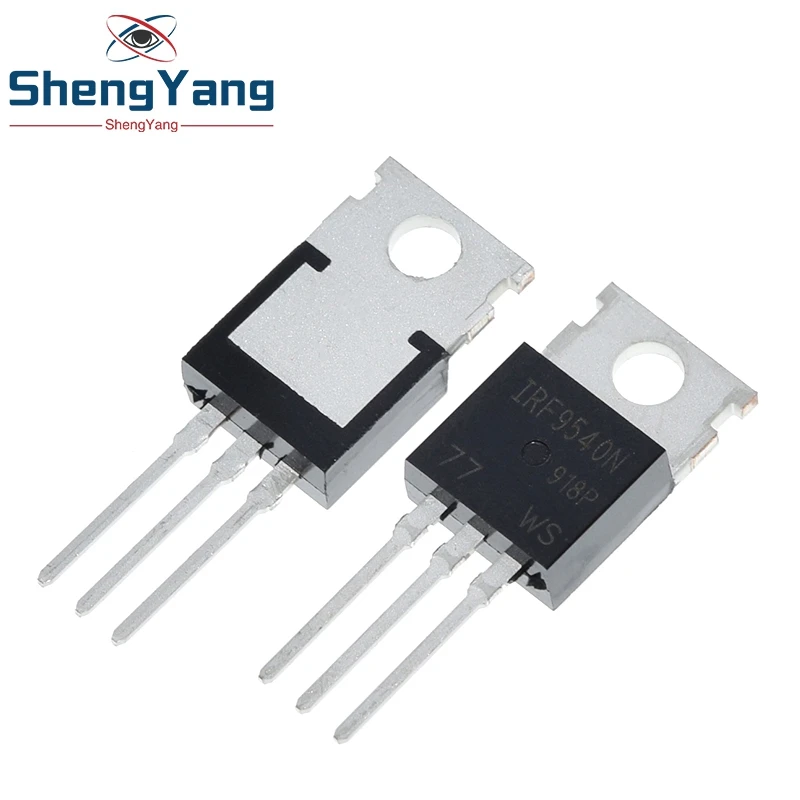10 шт. IRF9540N IRF9540 P Channel Power MOSFET 23A 100 V TO 220|Интегральные схемы| |