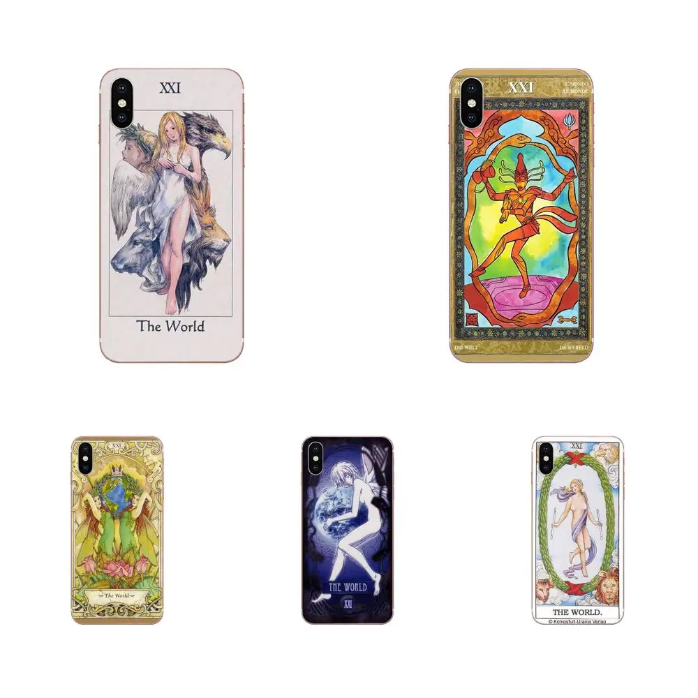 Для huawei P7 P8 P9 P10 P20 P30 Lite Mini Plus Pro Y9 Prime P Smart Z 2018 2019 мягкий Кап карты Таро