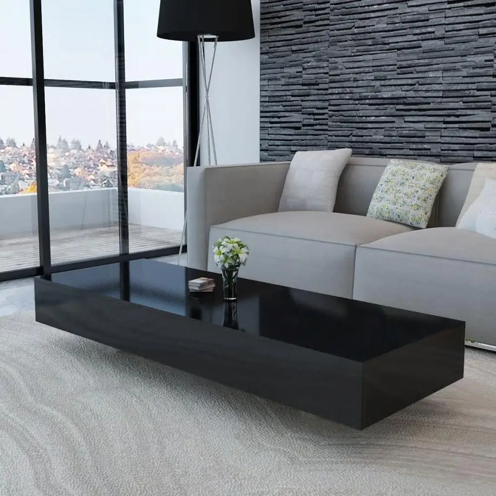 

TV Cabinet Coffee Table Side Table End Table High Gloss Black