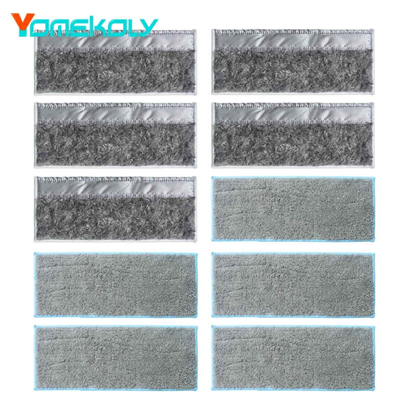 

10PCS Dry Wet Mop Cloth Pad For IRobot Braava Jet M6 Robot Mop Washable Superfine Fiber Cleaning Cloth Replace Accessories Parts