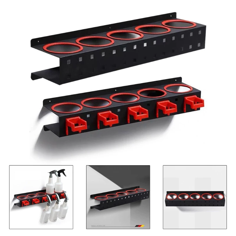 Wall Hanging Watering Can Grinder Storage Rack Multifunction Hanging