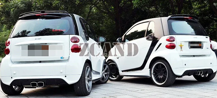 B стиль задний спойлер на крыло, крышу подходит для Smart Fortwo 2008-2013