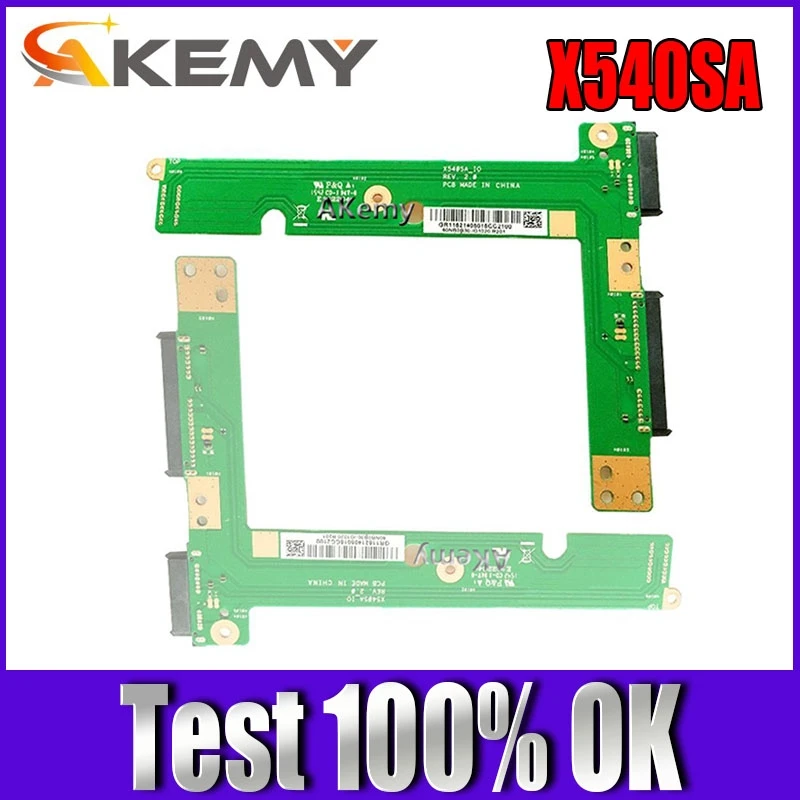 Akemy оригинал для For Asus X540SA HDD плата X540SA_IO REV 2 0 протестированная хорошая бесплатная