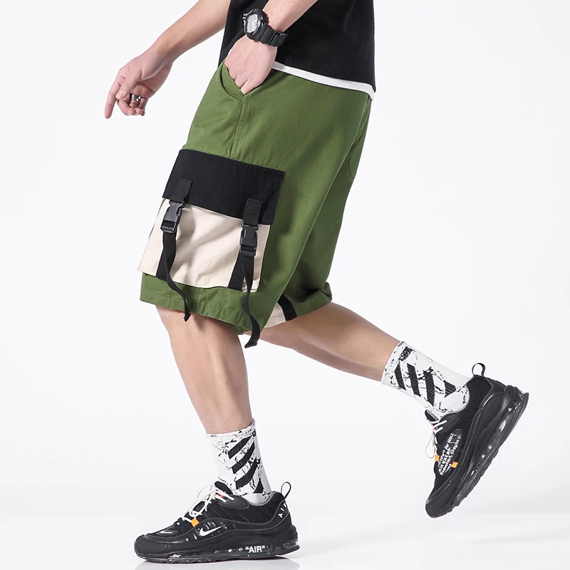 Military New Shorts Men Hot Sale Casual Beach Shorts Homme Quality Bottoms Elastic Waist Fashion Brand Board shorts Summer 5XL