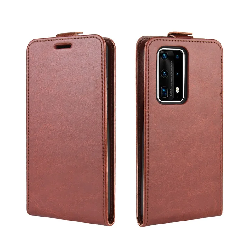 Luxury PU Leather Flip Case Vertical Open Down Up For Huawei P40 Pro Plus P40 Lite E P30 P20 Pro Lite  P smart Z Nova 5i Coque (5)