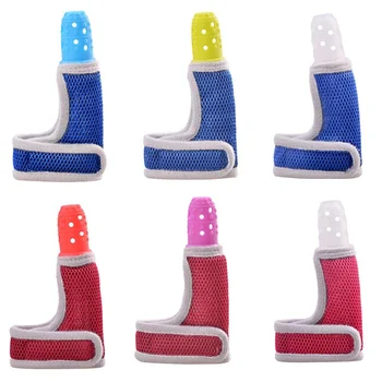 

Simple Fashion Baby Teethers Thumb Gloves Stop Thumbsucking Teether Prevent The Baby Finger Chew Baby Dental Care Toys