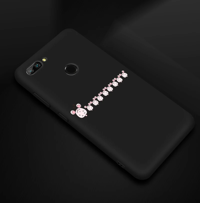 Силиконовый чехол ярких цветов для huawei Honor 8C 8X9 Lite P smart, матовая задняя крышка для Galaxy J3, мягкий чехол из ТПУ - Цвет: 04