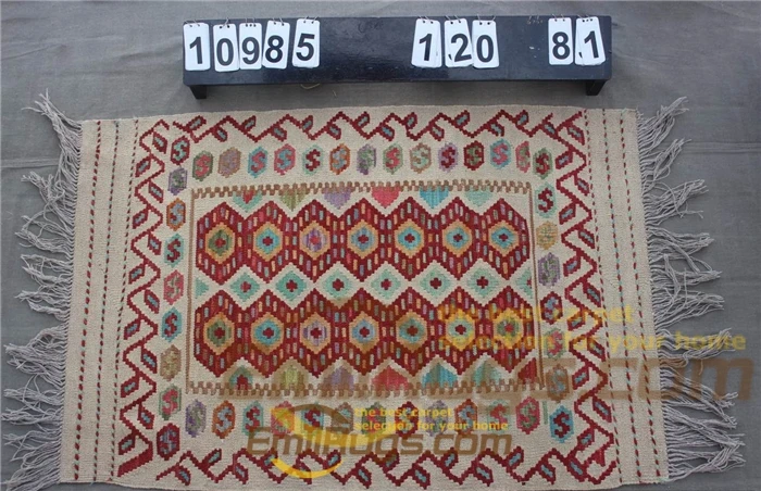 geometric rug Wool Woven Home For Living Room Geometric Bedroom Art Natural