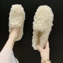 Женская обувь; женские ботинки; обувь на плоской подошве; Дамская обувь; модная повседневная, хлопковая ткань, однотонный цвет, без шнуровки, низкий задник, круглый носок с постепенным увеличением