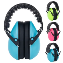 Детские наушники для младенцев, защита для слуха, Регулируемые мягкие наушники с шумоподавлением для малышей