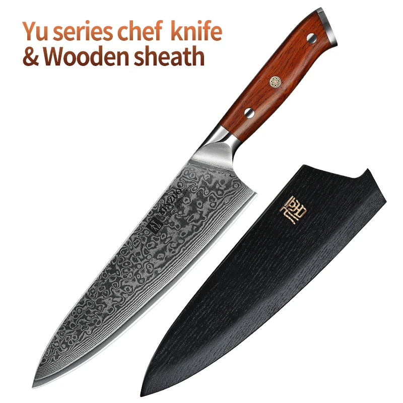 with Wooden sheath