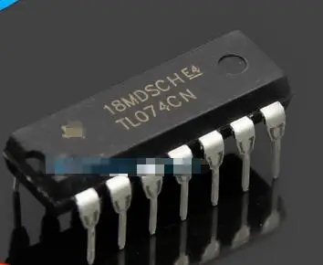 Бесплатная доставка, 50 шт в наборе, TL074CN TL074 DIP14