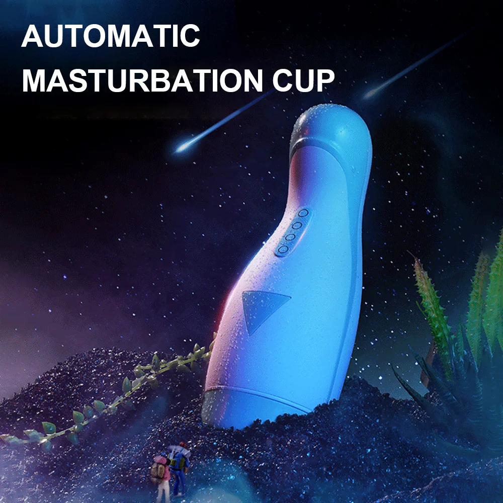 Sucking Male Masturbator With Powerful Vibration And Suction_voghion.com