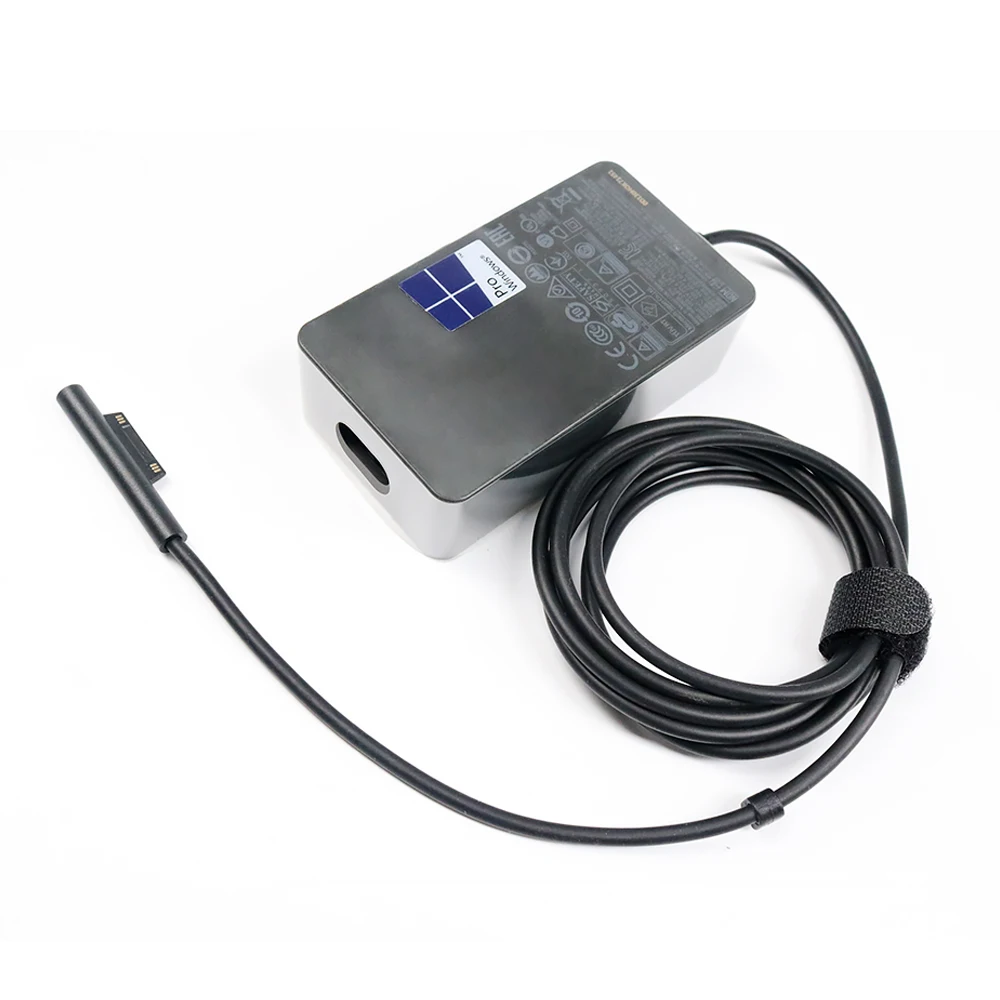 Tablet pc Carregador 1706 para Microsoft Surface Pro 1724 Livro de Superfície Modelo 1705 Portátil ac Adaptador com 5v Porta Usb 15v 4a 65w - Imagem 4