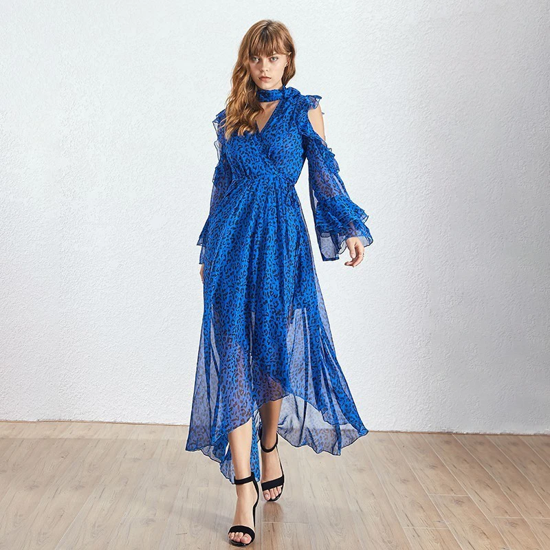 Deuxtwinstyle-Vintage-l-opard-femmes-robe-paule-d-nud-e-Flare-manches-taille-haute-vider-asym (1)