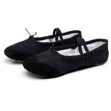 Парусиновые балетные танцевальные туфли для йоги, гимнастические туфли с раздельной подошвой для кошек, танцевальные туфли для взрослых детей