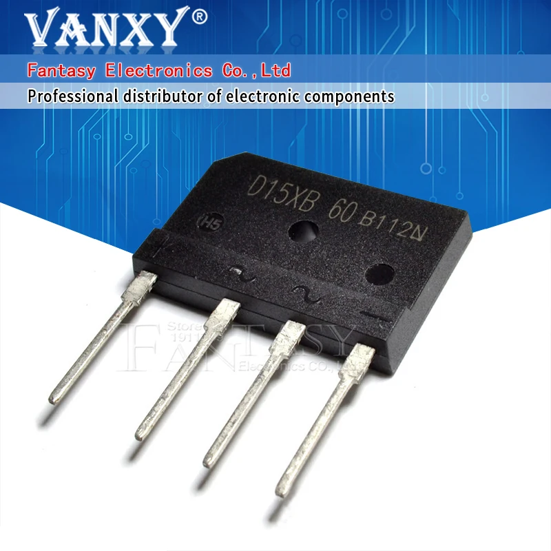 5 шт. D15XB60 ZIP 4 D15XB 60 bridge выпрямитель Новый и оригинальный IC|rectifier bridge| |