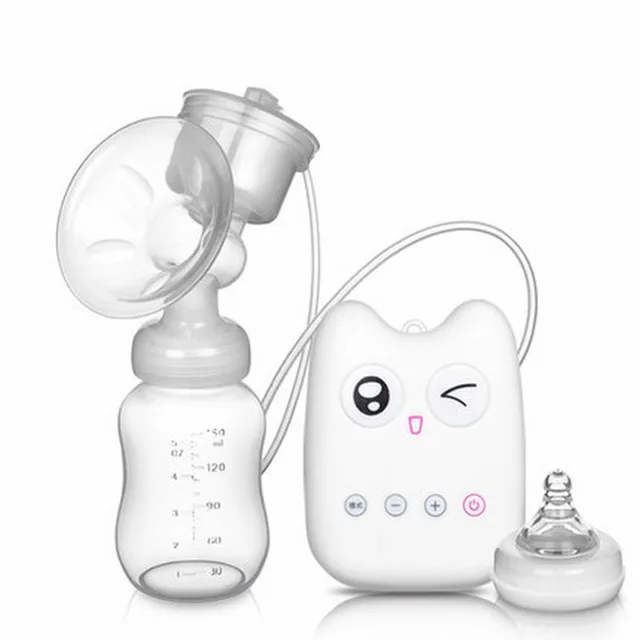 Merry Christmas USB Электрический молокоотсос автоматический массаж ребенка молочный насос всасывающий насос для сосков бутылочка для кормления ER367 - Цвет: electric set 2