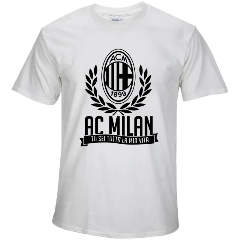 

2017 Hot sales AC Milan Italy T Shirt Camiseta Milan Serie A Italy home red AC Milan fans T-shirt San Siro Carlos Bacca Niang