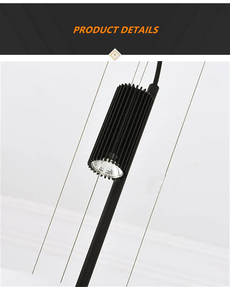 Description Picture 5 of itemNordic Acrylic Umbrella LED Pendant Lights UFO Shape Hanglamp Spain Art Designer Living Room Restaurant Hanging Light Fixtures