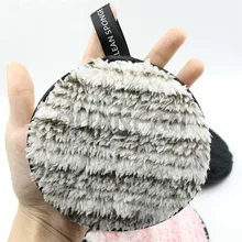 Женские модные салфетки из микрофибры для удаления полотенец для очищения лица макияж инструменты для макияжа аксессуары Puff Aug