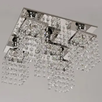 

120V 5 Heads Contemporary Ceiling Light Elegant Crystal Ceiling Light Home Decorative Lamp Modern Fixture lighting